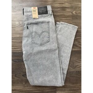Levi's Mile High Super Skinny Jeans Denim Washed Gray Wash 32 Urban Modern Basic